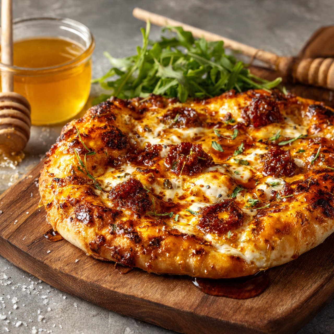 Spicy Hot Honey Pizza