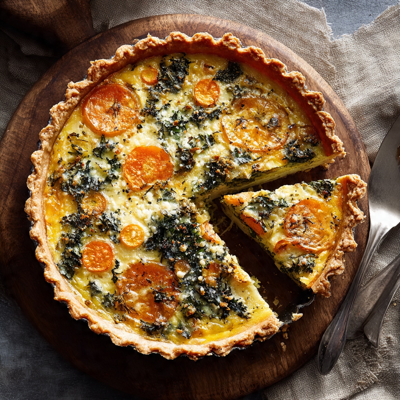 Winter Vegetable Quiche: A Cozy Recipe for Deep Flavor!