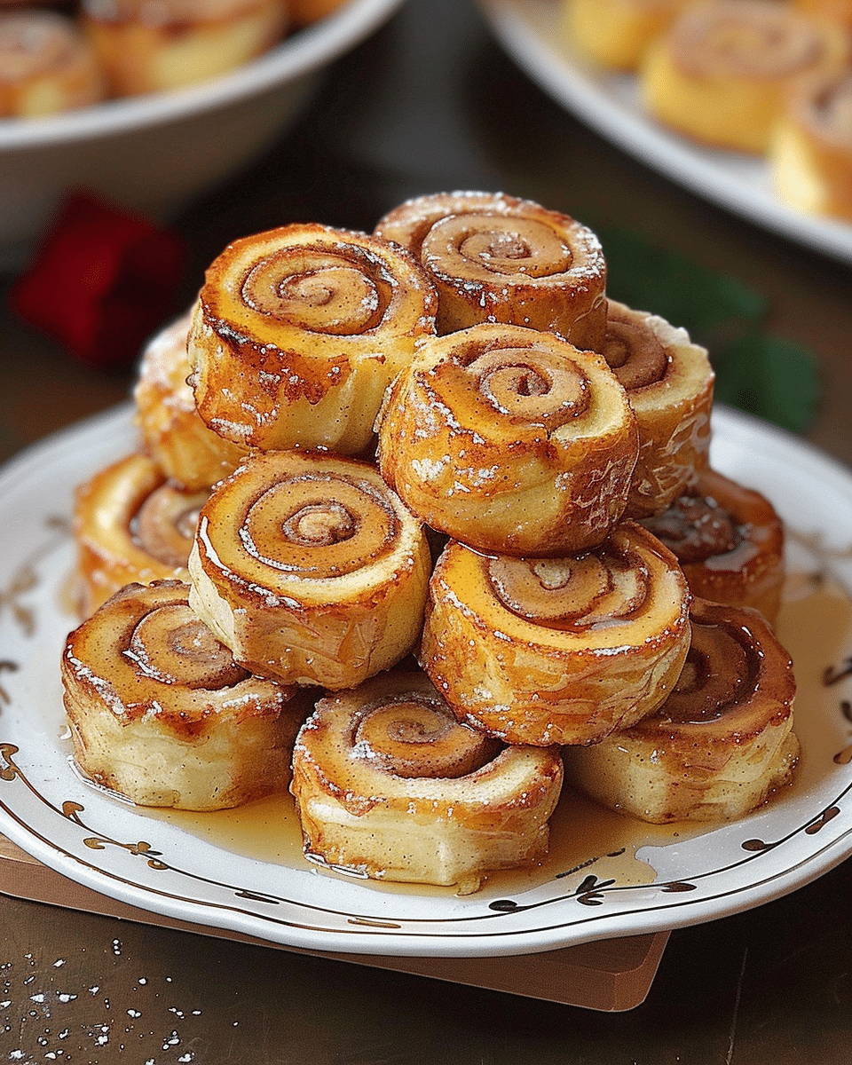 Cinnamon Roll French Toast Bites Recipe