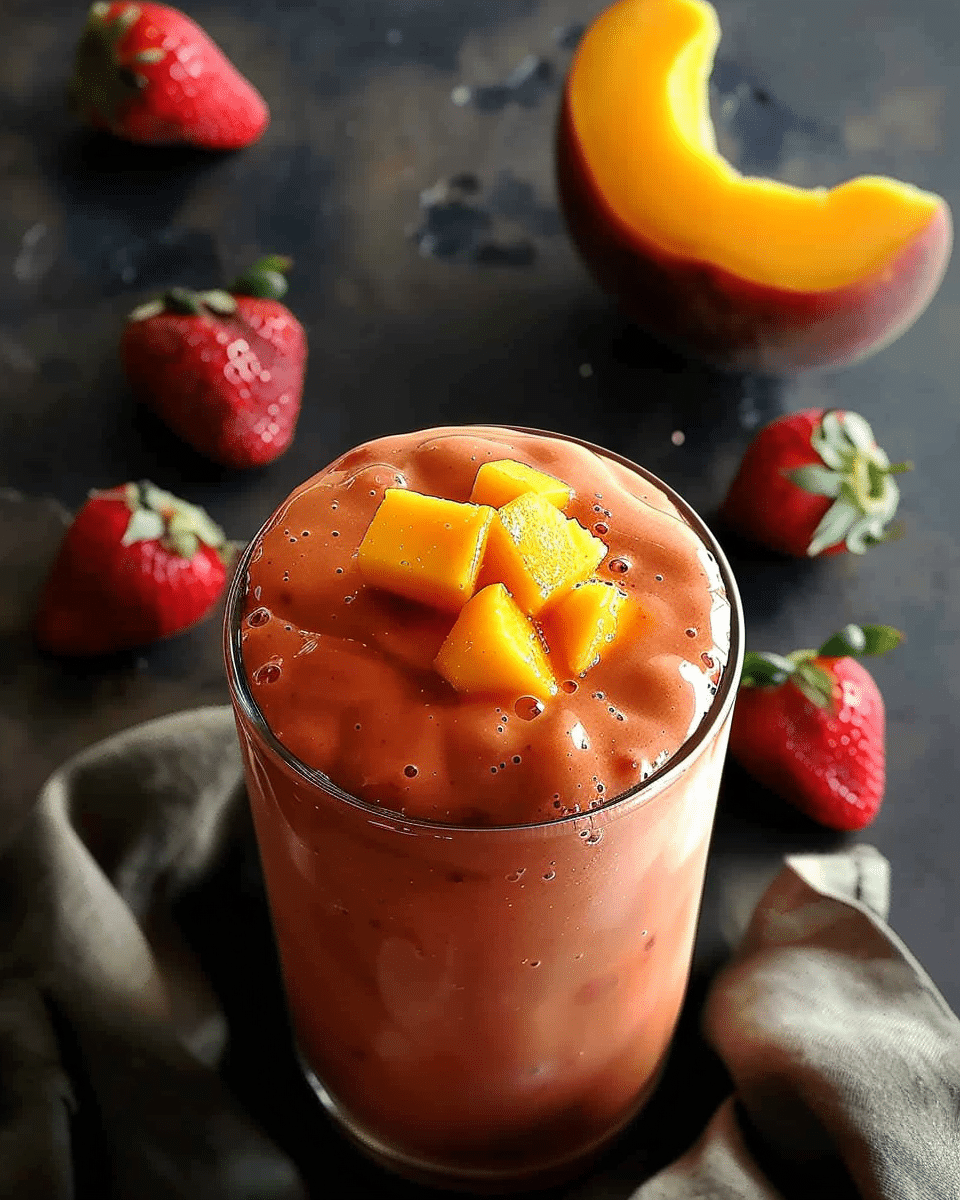 Strawberry Mango Smoothie