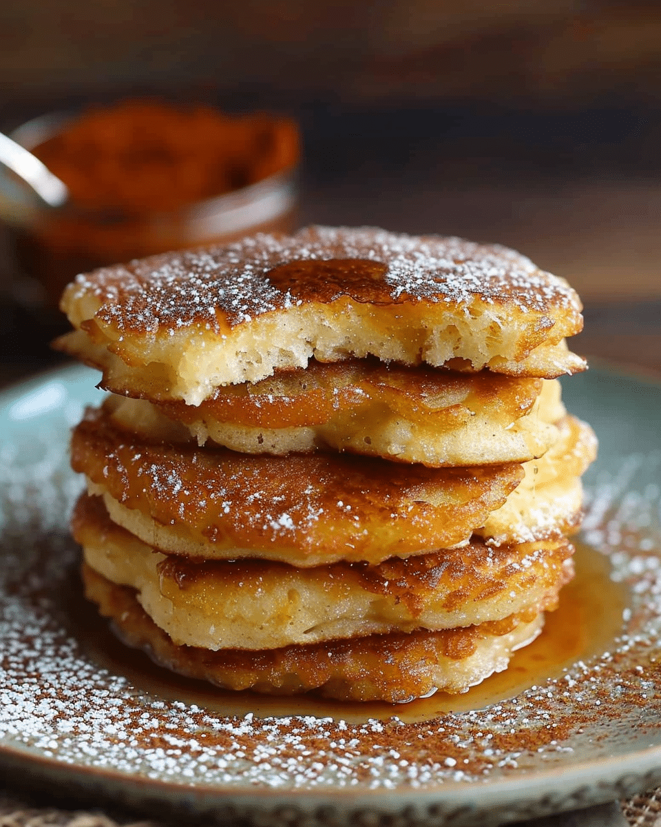 Spanish Churro-Inspired Pancakes: A Breakfast Delight
