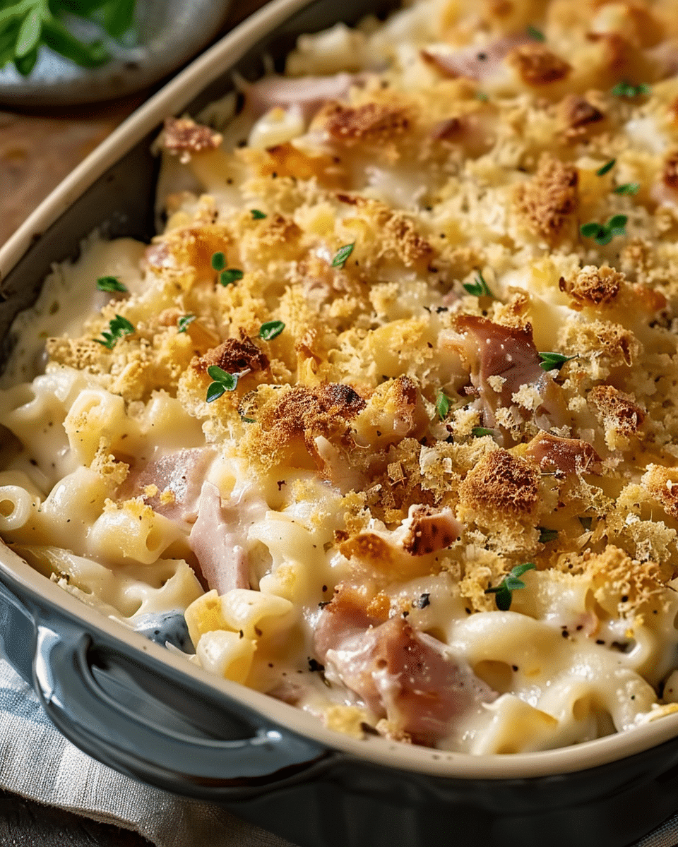 Chicken Cordon Bleu Casserole