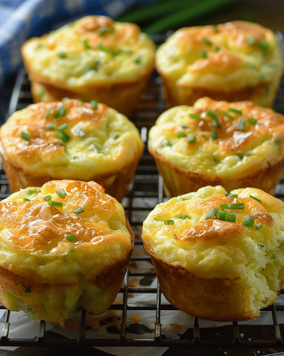 Fluffy Cottage Cheese Egg Muffins