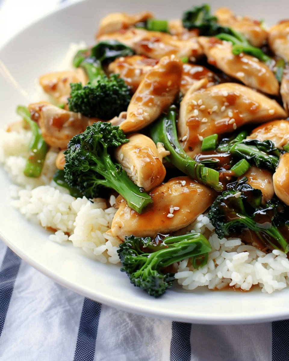 Honey Garlic Chicken Stir-Fry