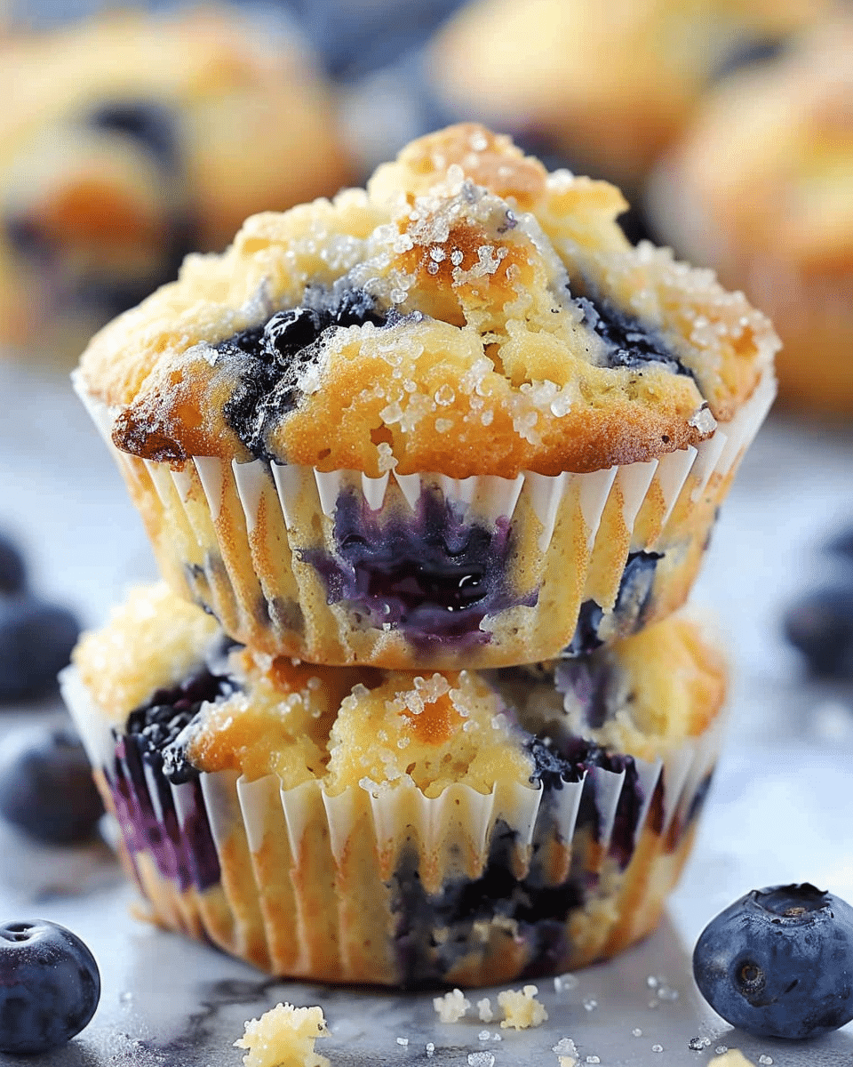 Lemon Blueberry Muffins Recipe