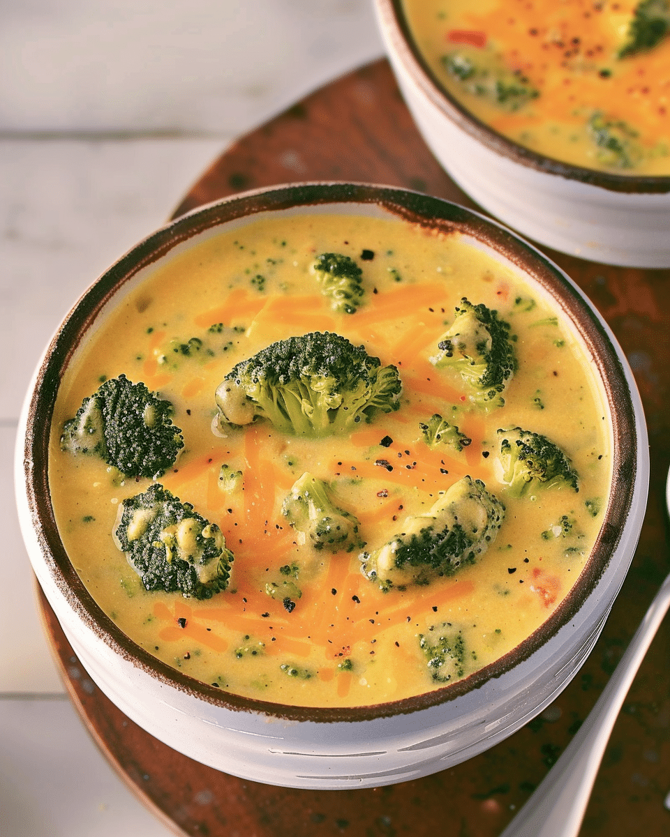 Cheddar Broccoli Soup Recipe
