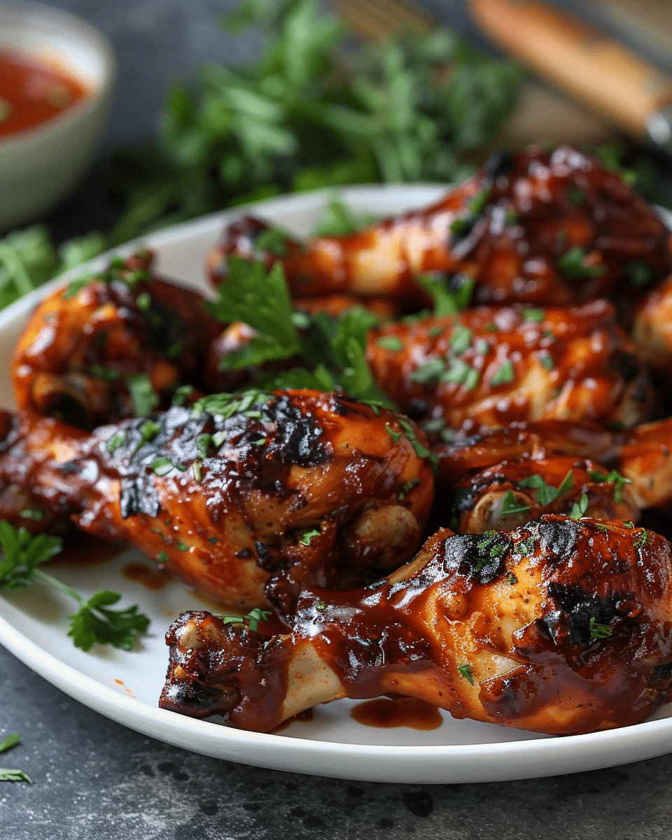 Crockpot BBQ Chicken Drumsticks