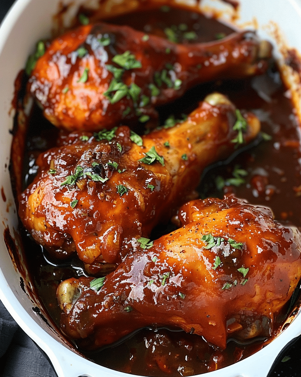 Crockpot BBQ Chicken Drumsticks