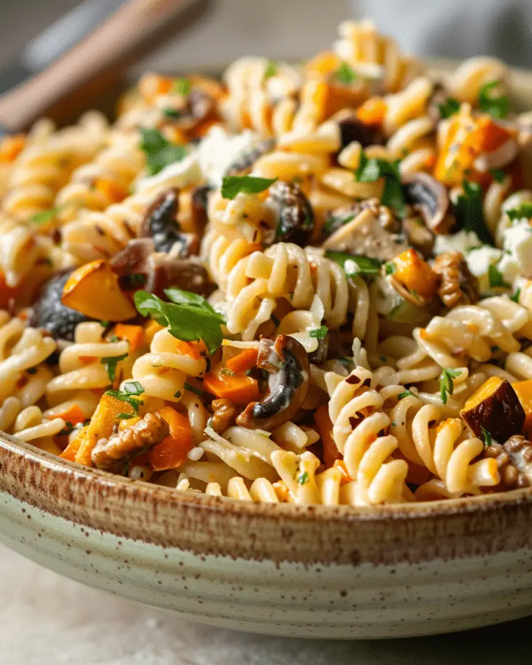 Fall Pasta Salad Recipe