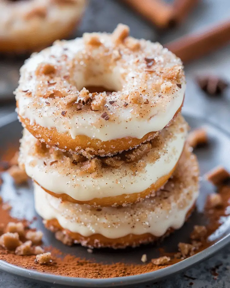 Cinnamon Kissed Cheesecake Donut Cookies Recipe