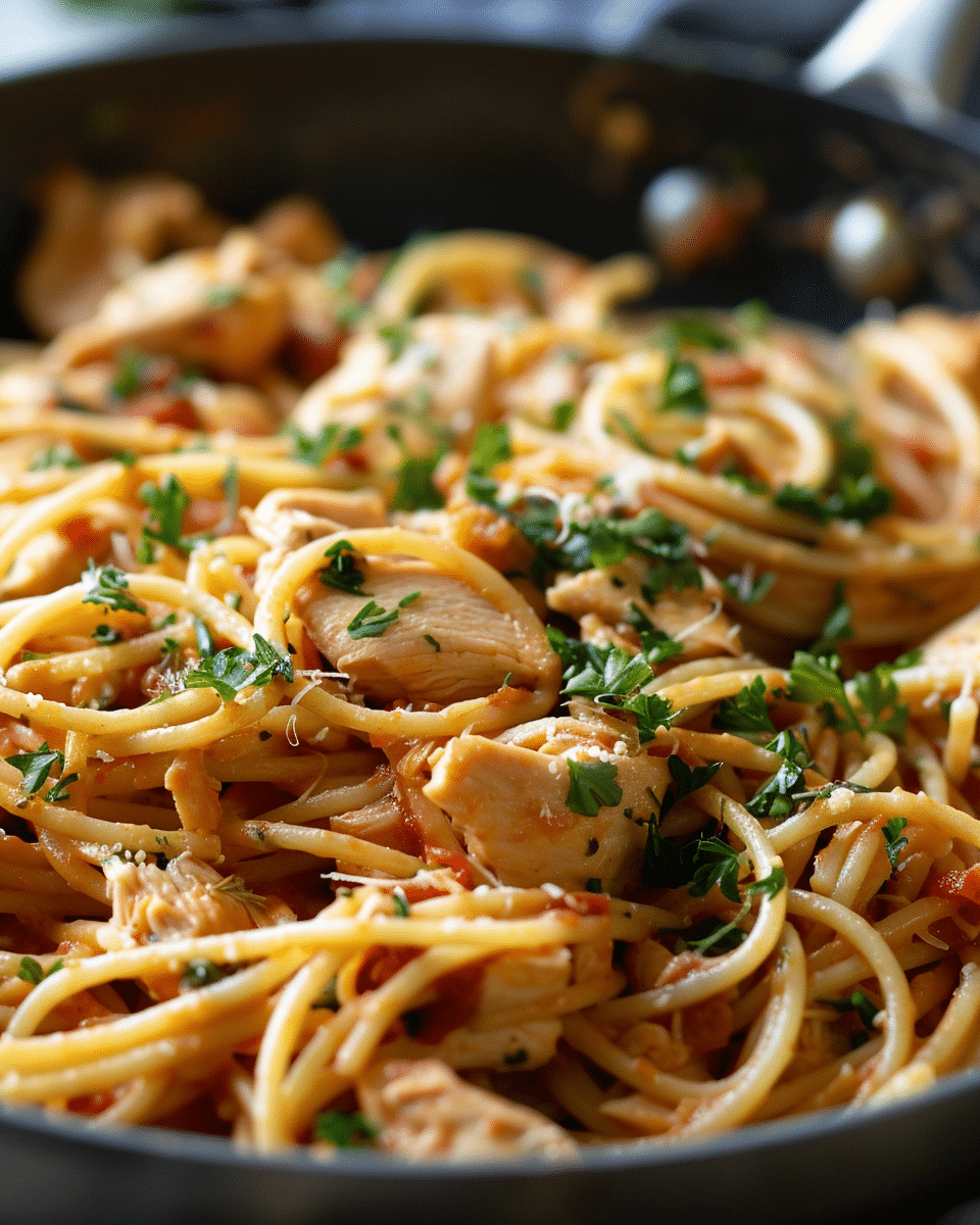 Monterey Chicken Spaghetti: A Comforting, Flavor-Packed Pasta Dish