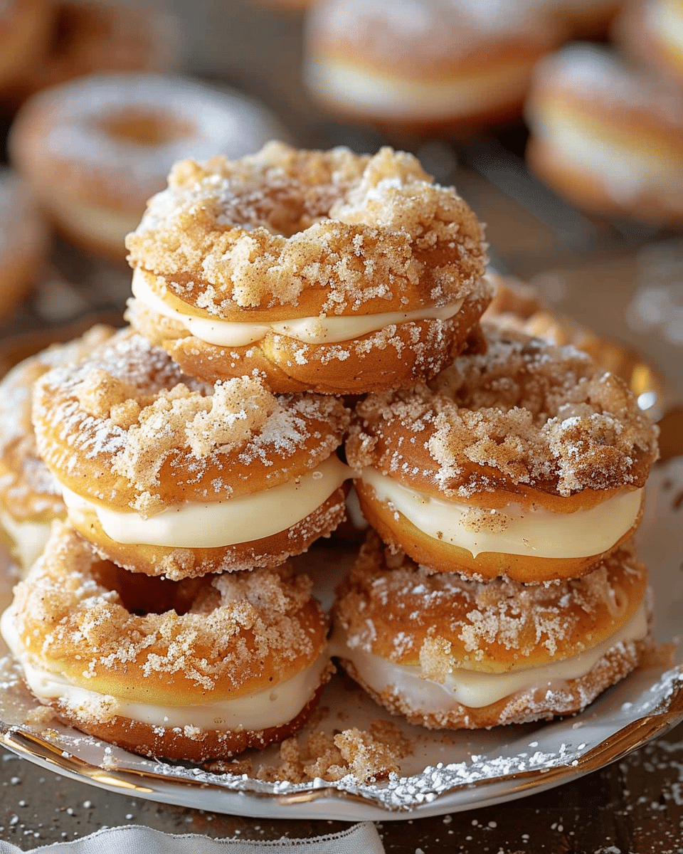 Cinnamon Kissed Cheesecake Donut Cookies Recipe
