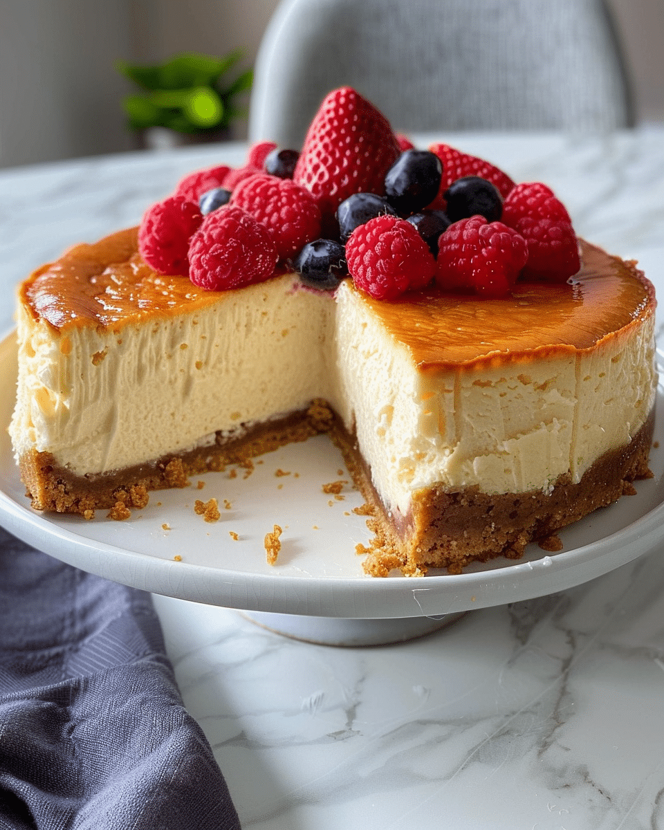 Sugar-Free Classic Woolworth Cheesecake