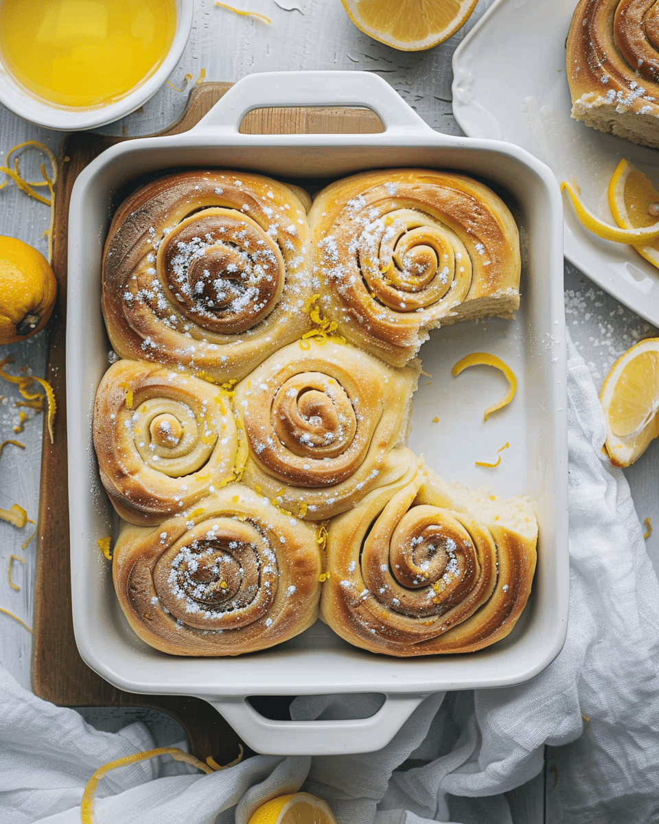 Lemon Sweet Rolls