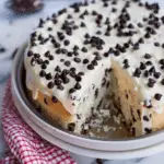 Cannoli Poke Cake