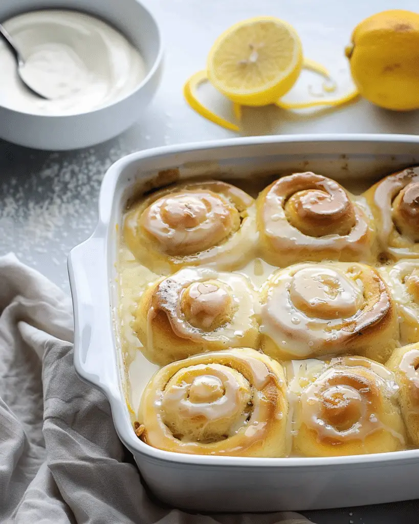 Lemon Sweet Rolls