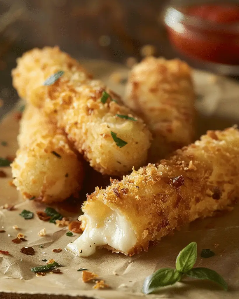 Nashville Hot Mozzarella Sticks