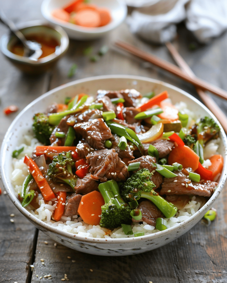 Beef Stir Fry with Vegetables