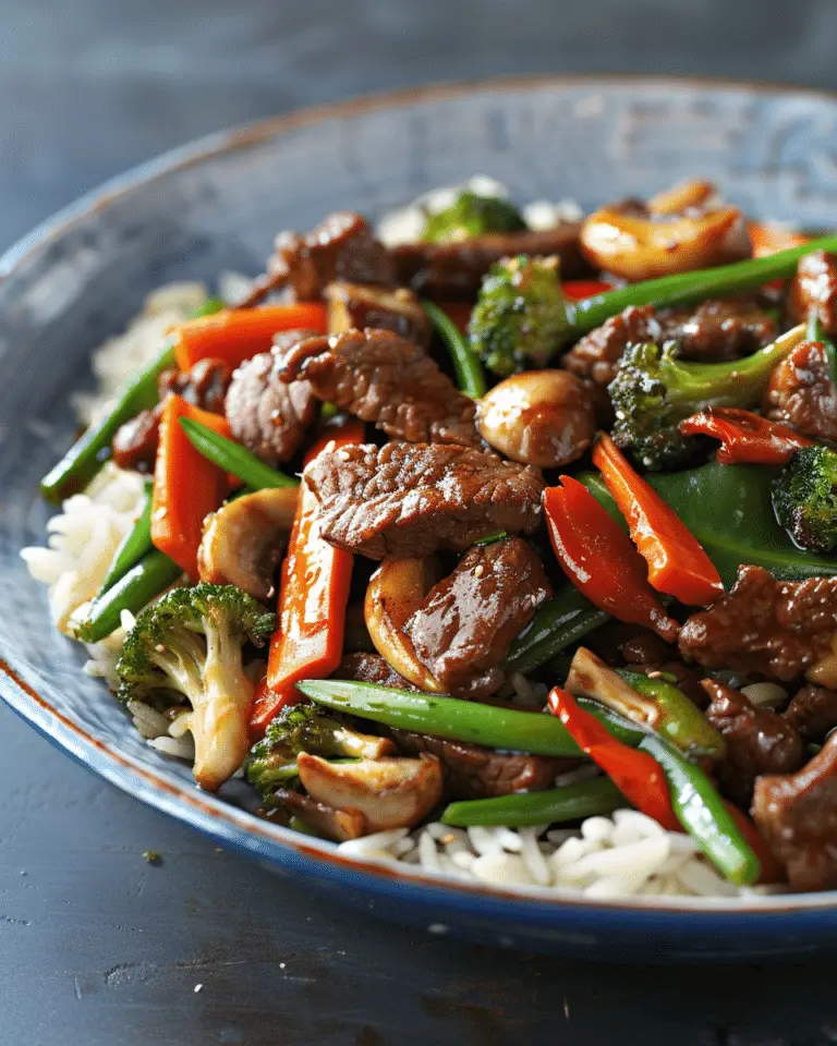 Beef Stir Fry with Vegetables