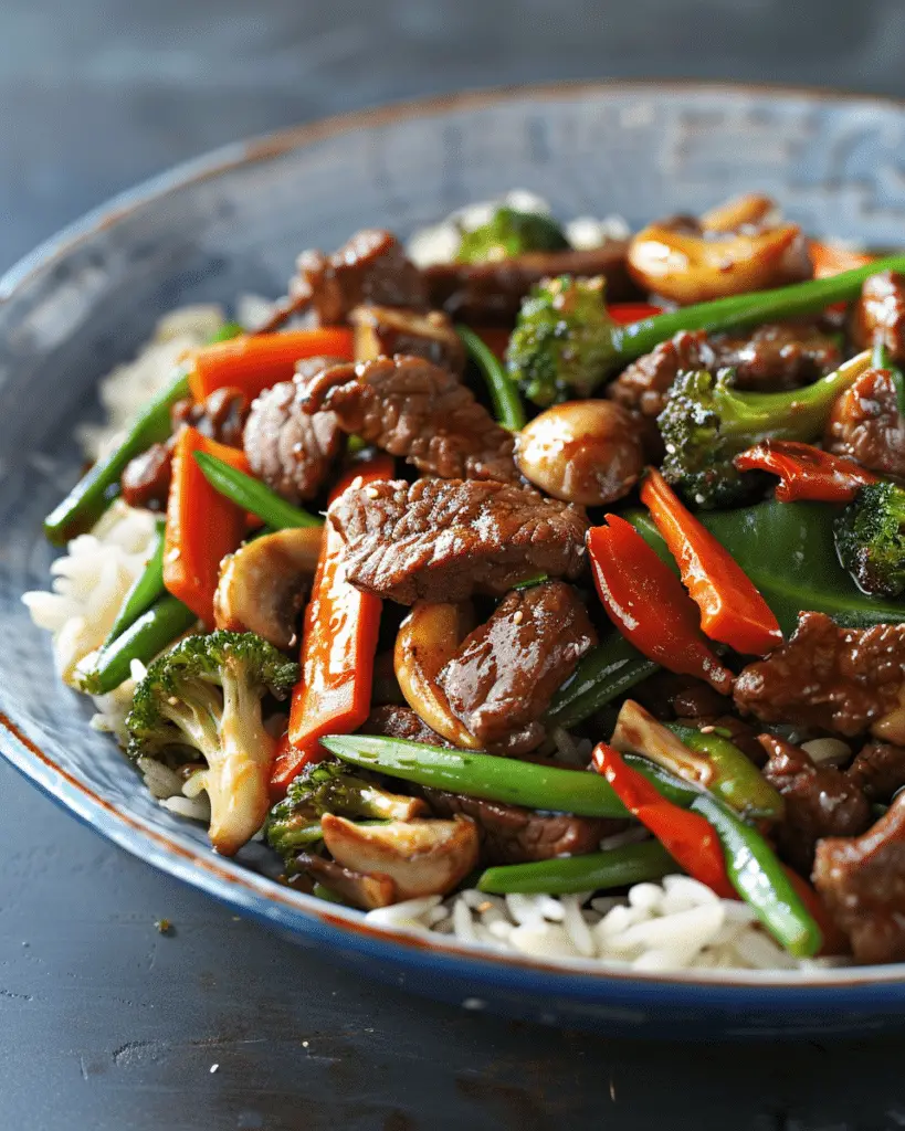 Beef Stir Fry with Vegetables