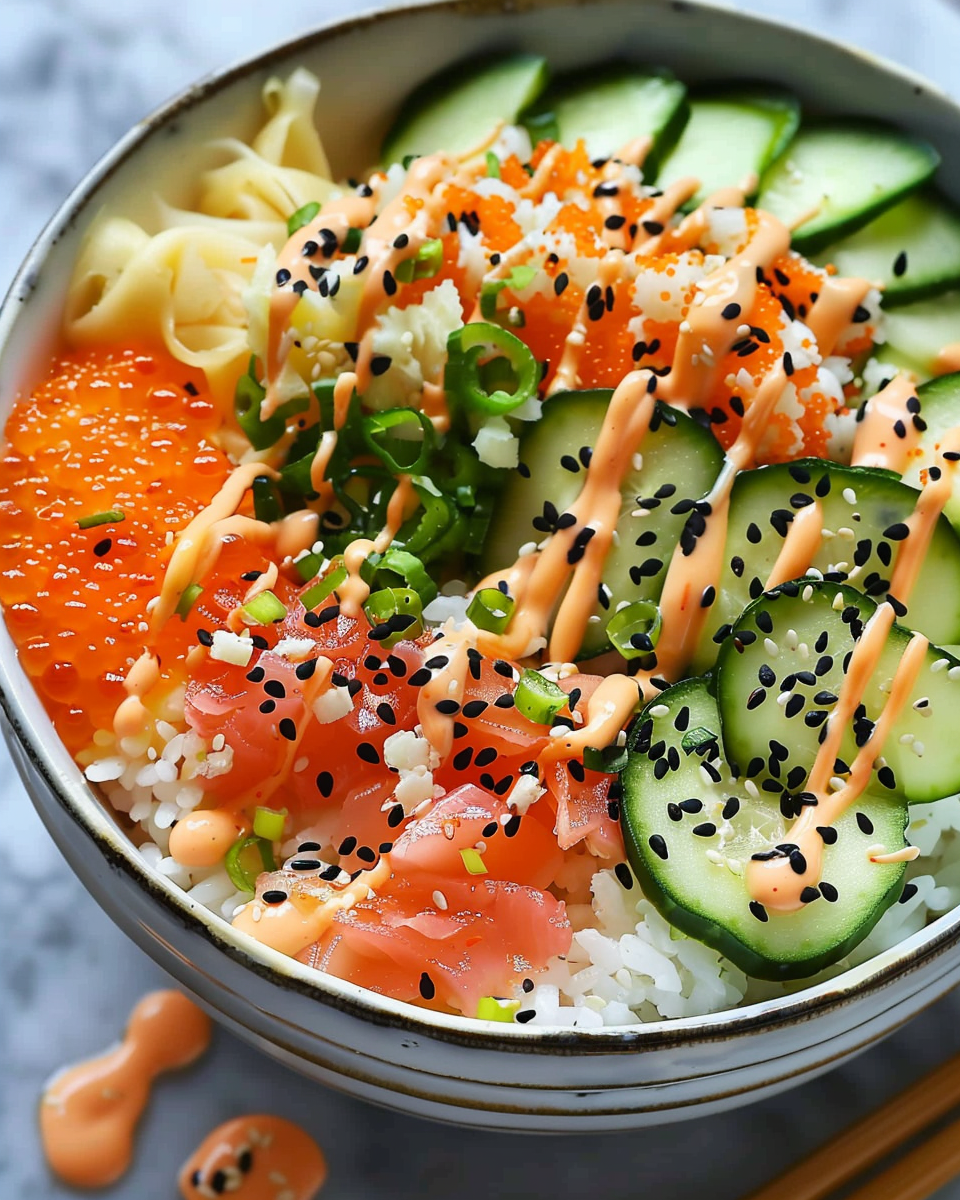 California Roll Sushi Bowls