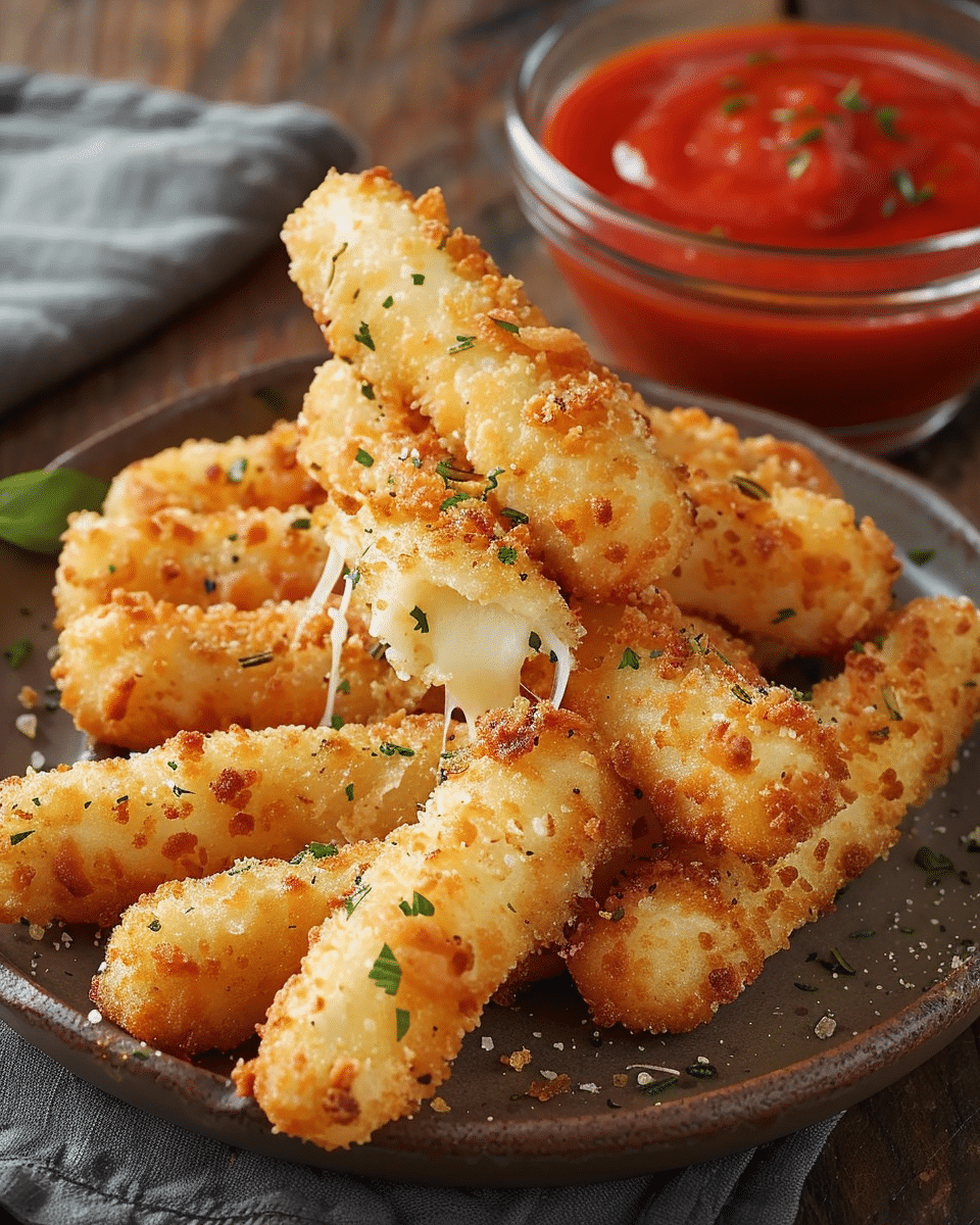 Nashville Hot Mozzarella Sticks