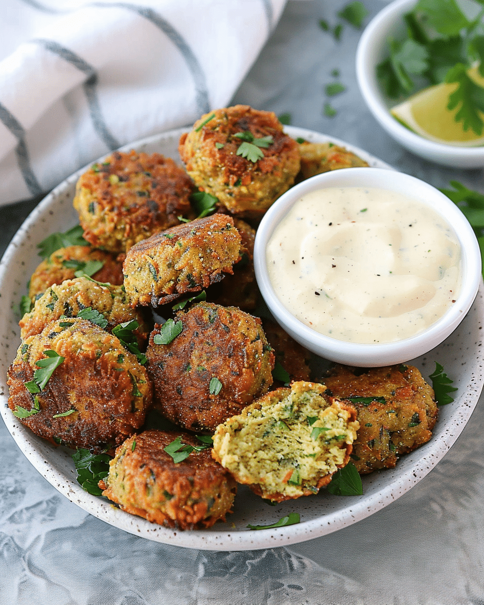 Easy Falafel Recipe (Air Fryer Or Oven)