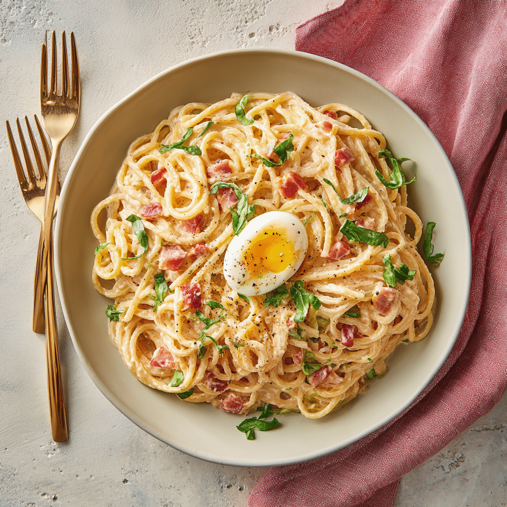 Creamy Pink Alfredo Pasta: Easy Valentine’s Day Dinner Recipe