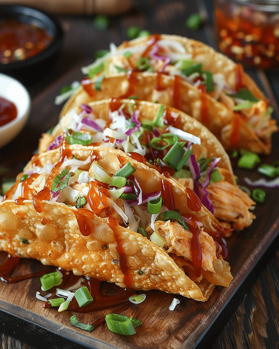 Applebee’s Chicken Wonton Tacos