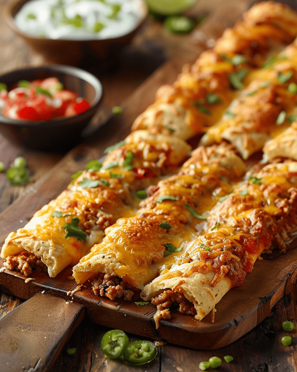 Irresistibly Cheesy Taco Sticks: The Best Weeknight Delight