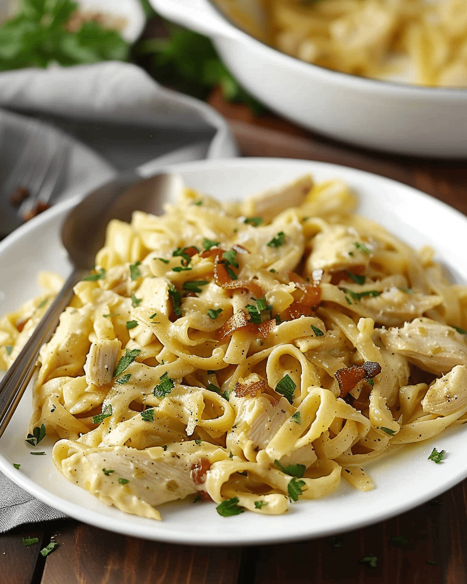 Three Cheese Chicken Carbonara (Tyson Meal Kit)