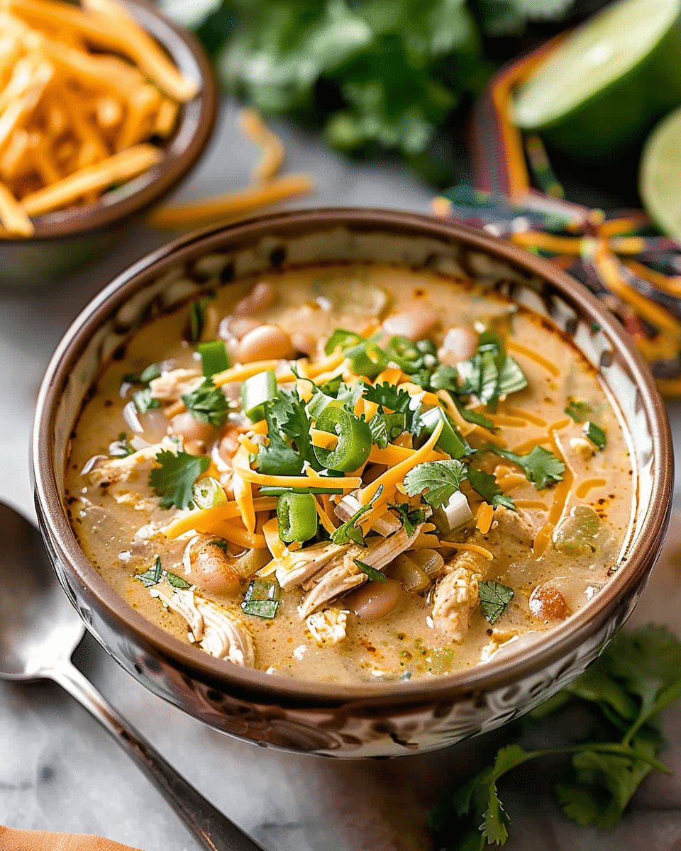 Creamy White Chicken Chili