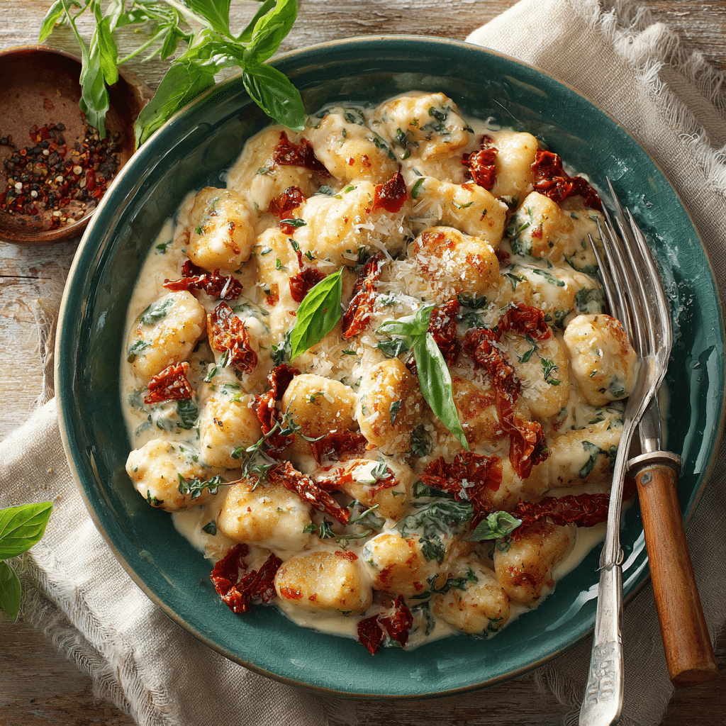 Creamy Sundried Tomato "Marry Me" Gnocchi