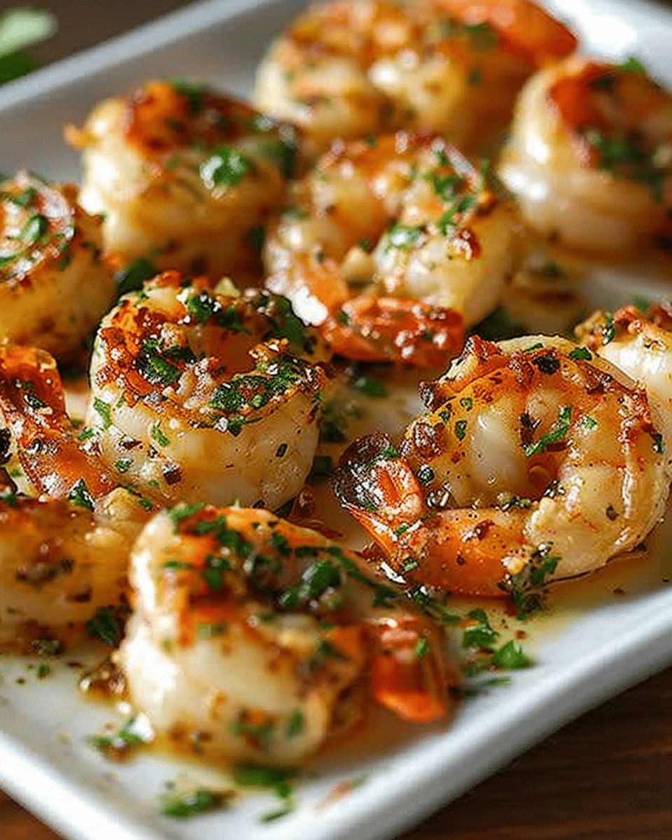 Garlic Parmesan Roasted Shrimp – Crispy & Savory 20-Min Seafood Delight
