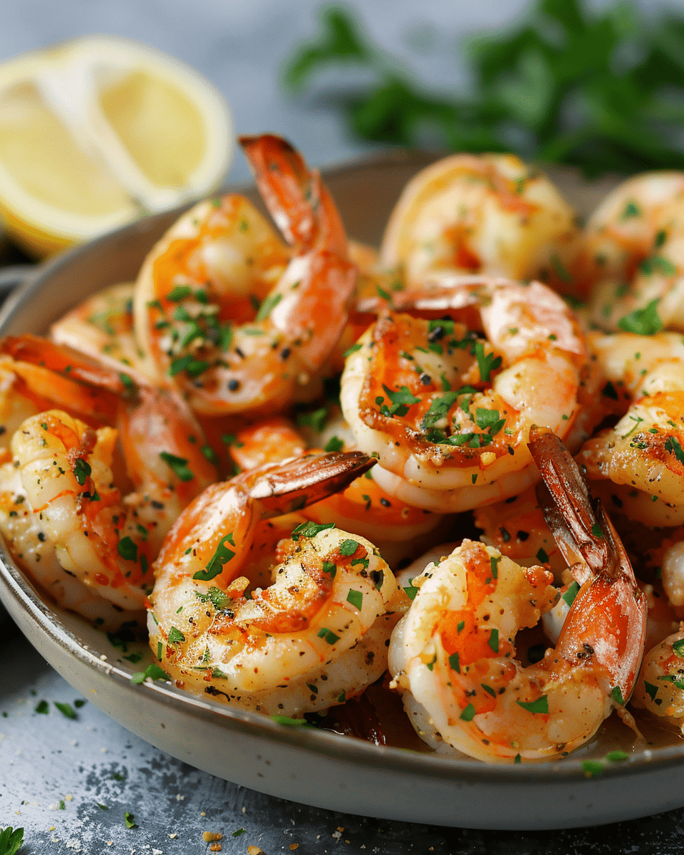 Garlic Parmesan Roasted Shrimp – Crispy & Savory 20-Min Seafood Delight