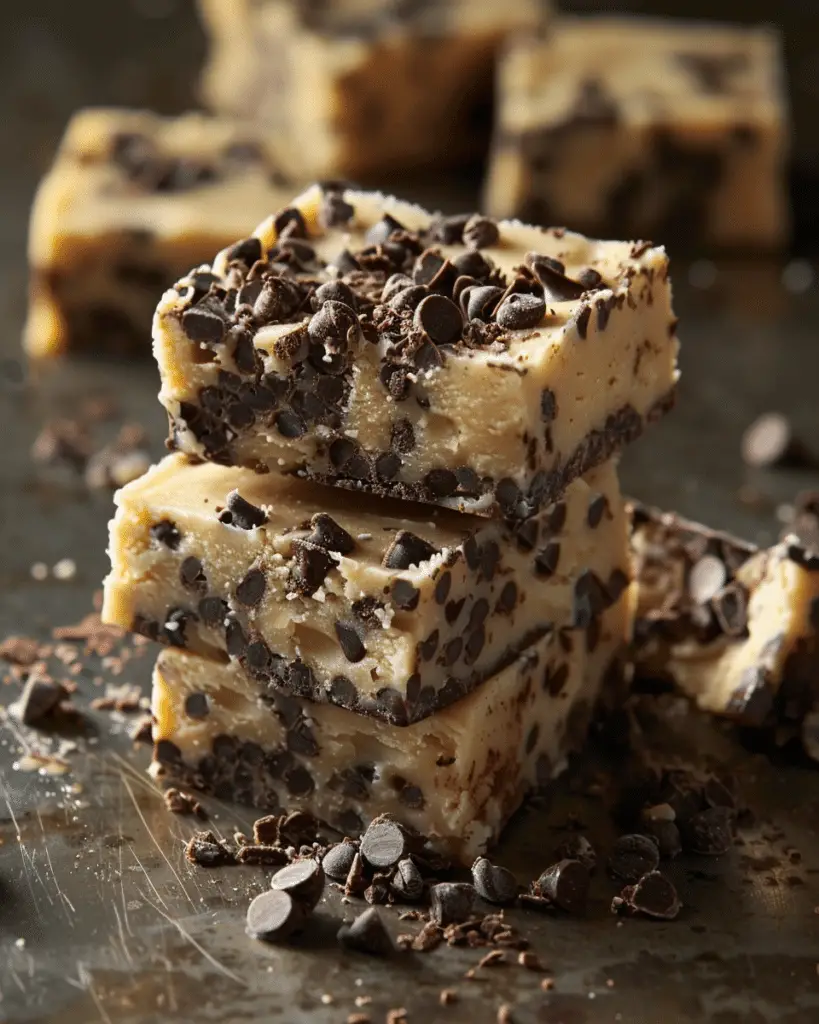 Cookie Dough Fudge Dessert