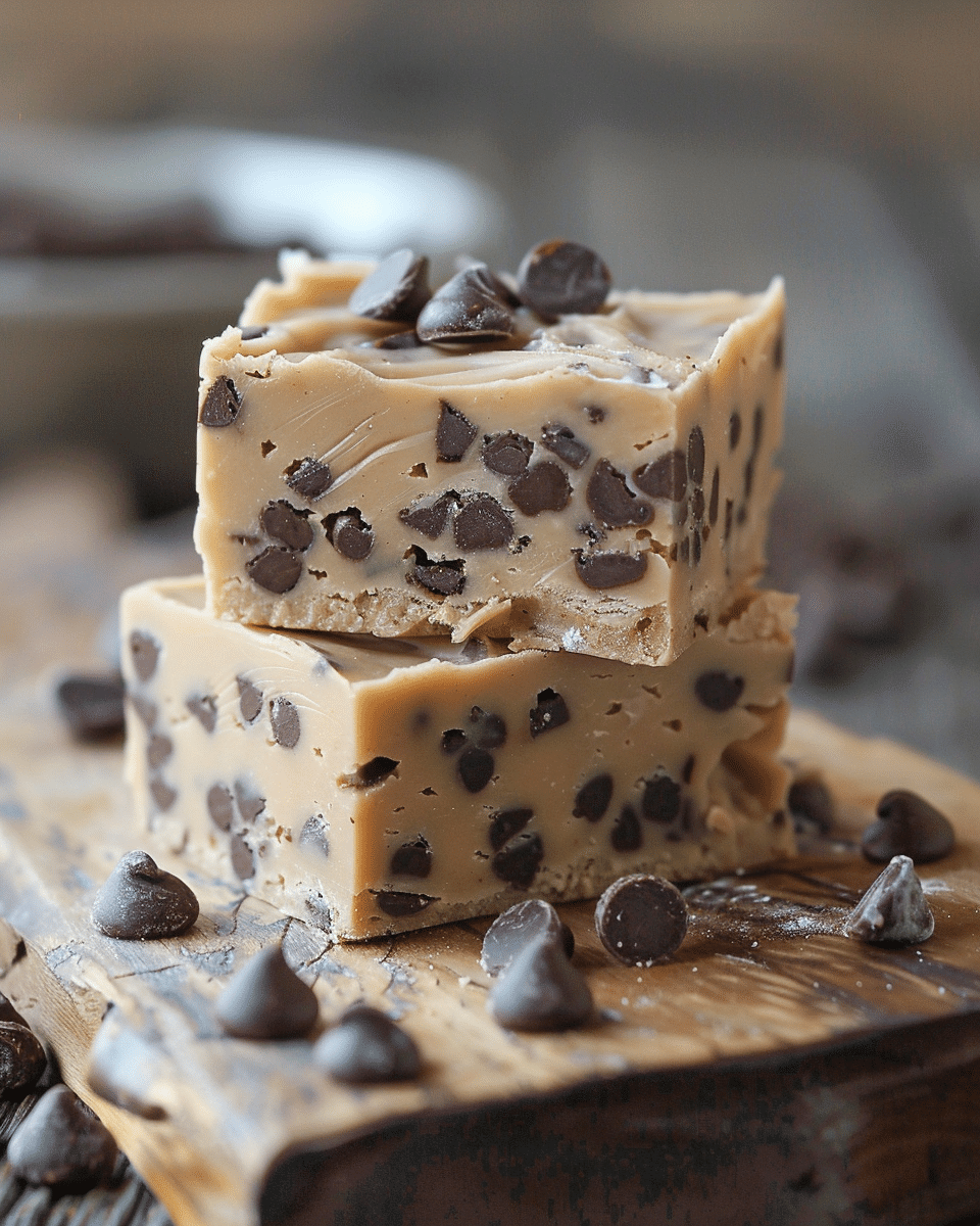 Cookie Dough Fudge Dessert