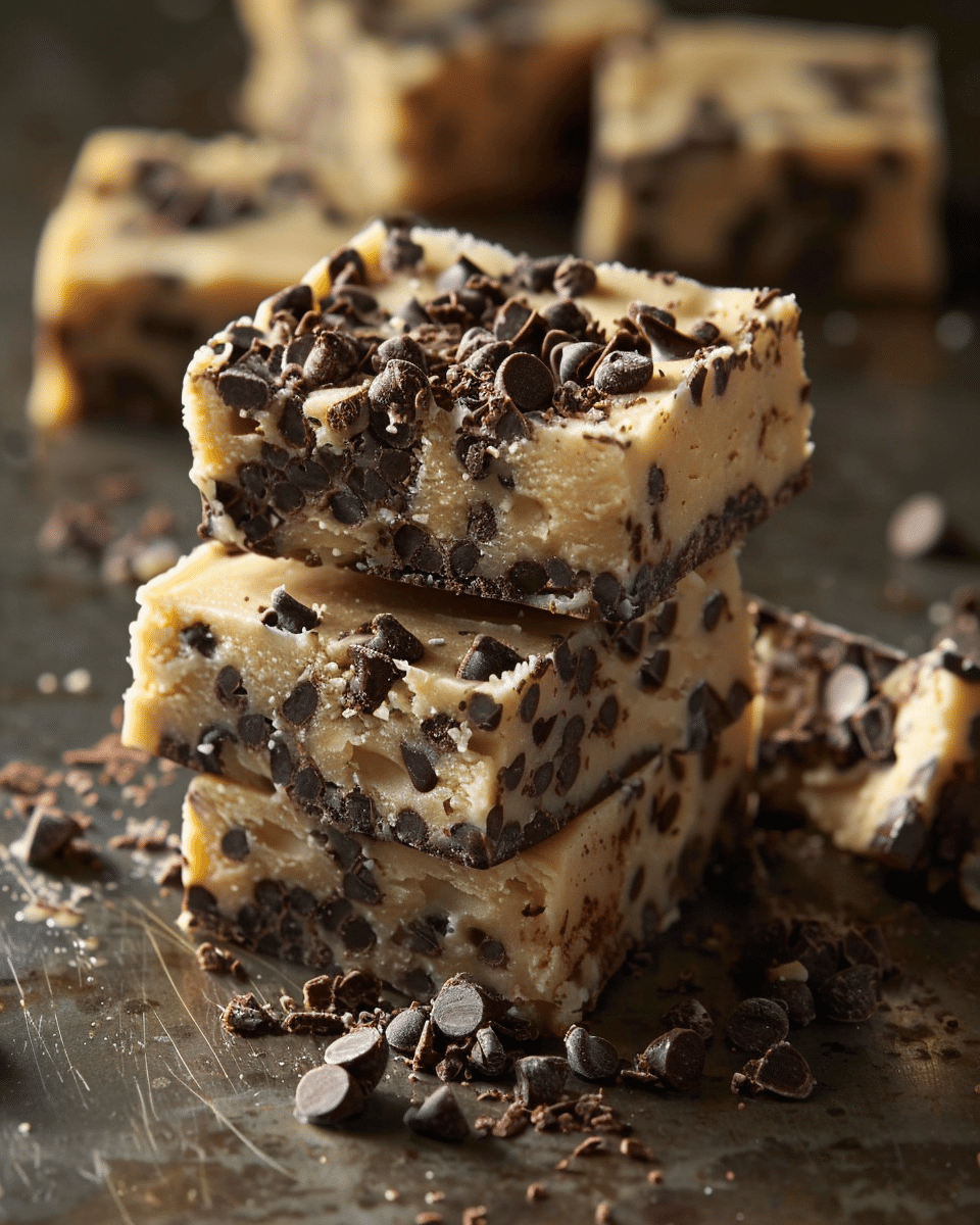 Cookie Dough Fudge Dessert