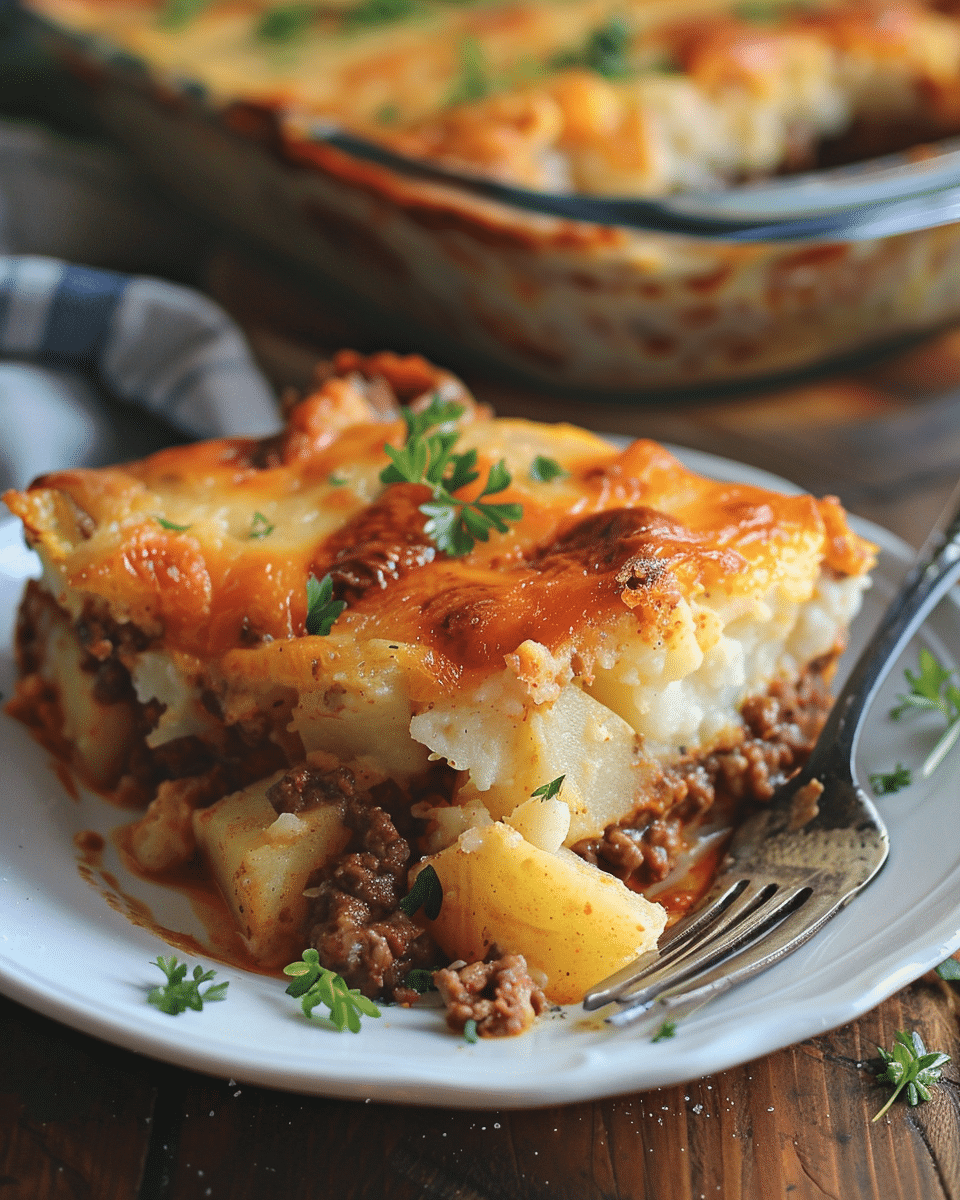 Ground Beef Potato Casserole – The Ultimate Comfort Food Classic