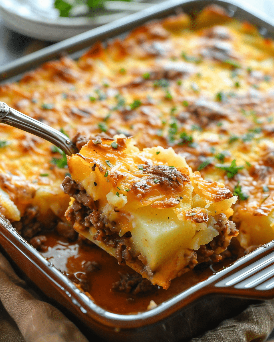 Ground Beef Potato Casserole – The Ultimate Comfort Food Classic
