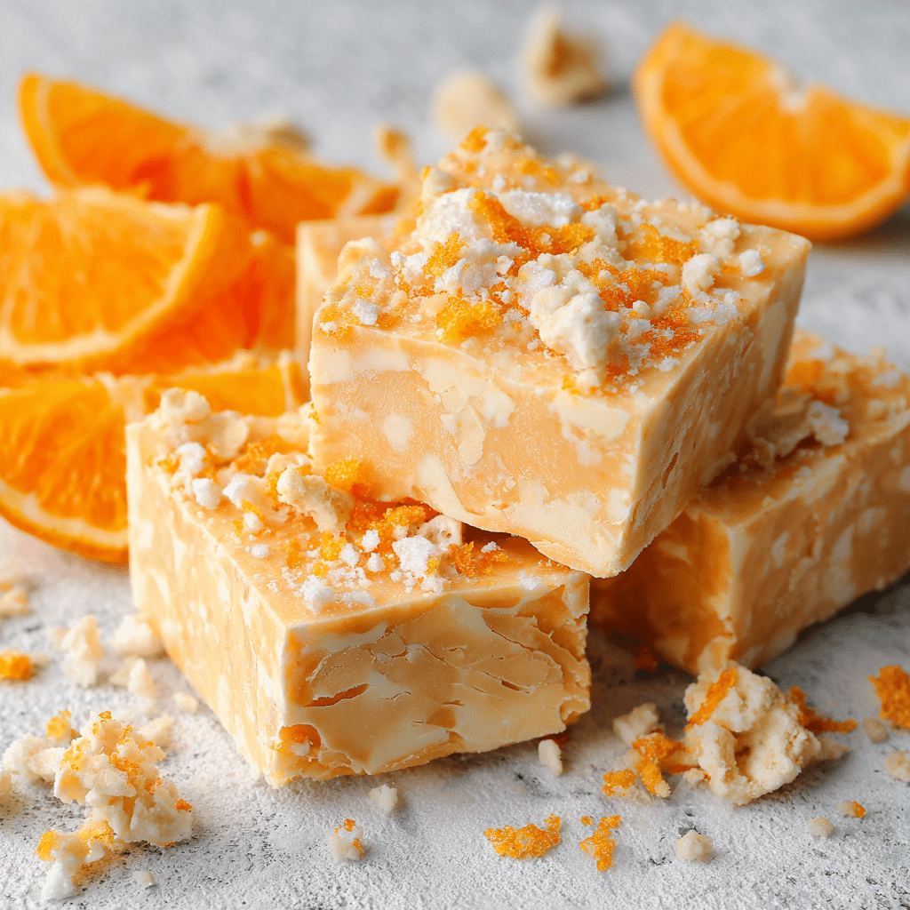 Creamsicle Fudge