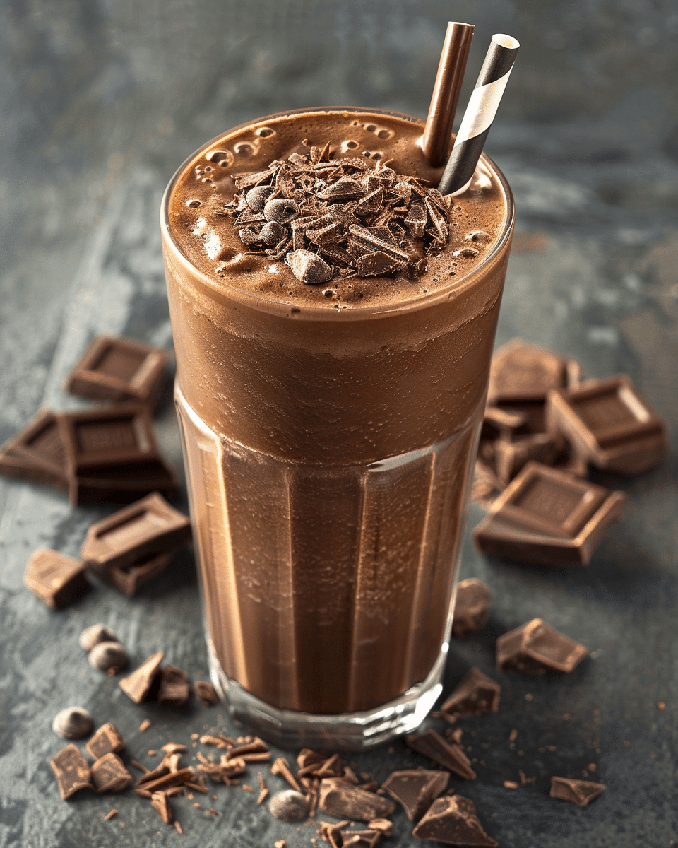 Keto Chocolate Milkshake