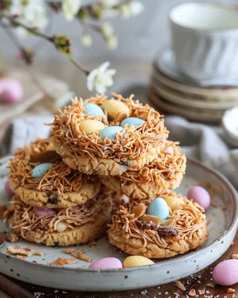 No-Bake Chocolate Bird Nests