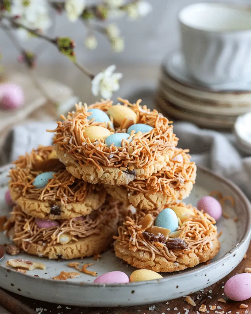 No-Bake Chocolate Bird Nests