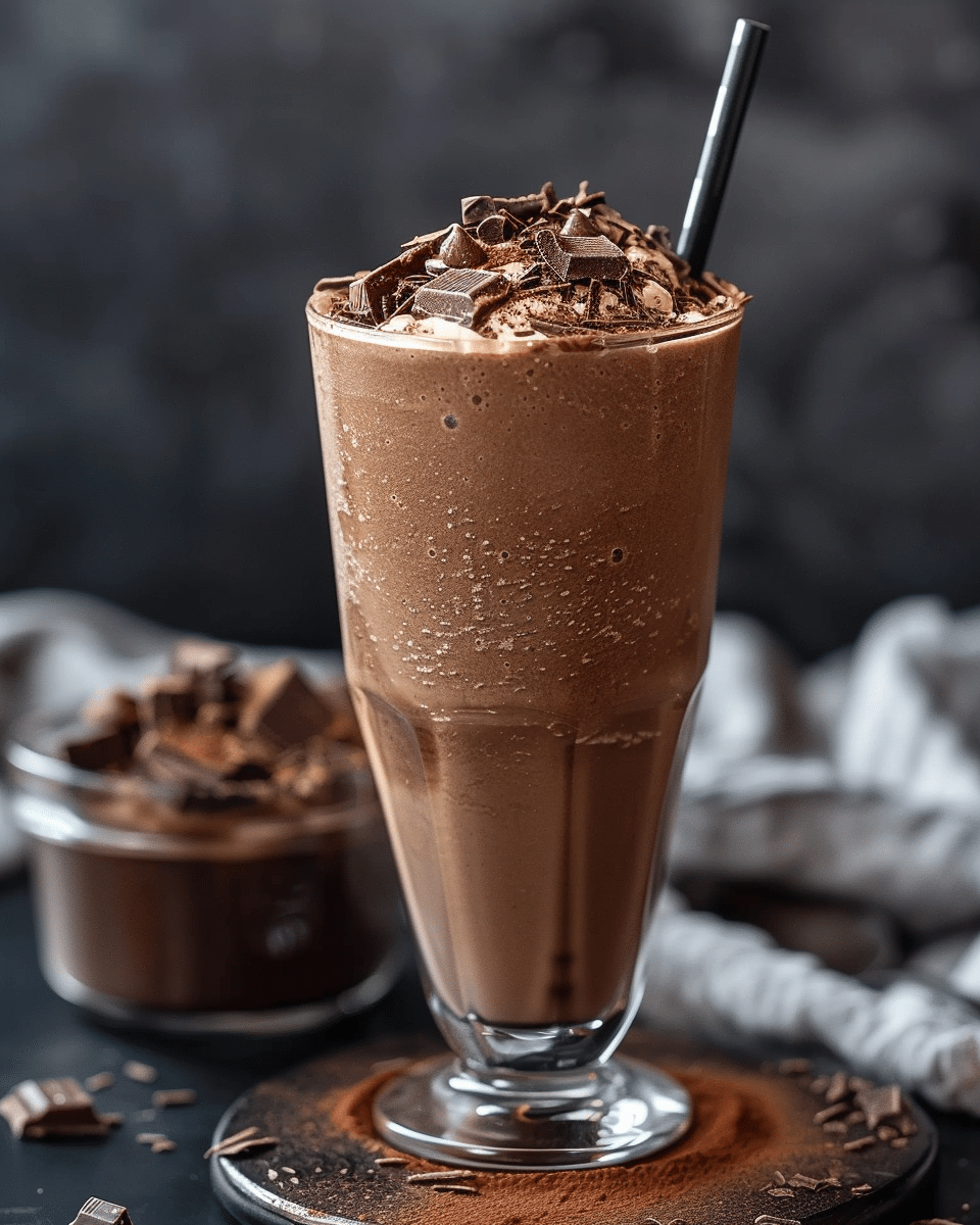 Keto Chocolate Milkshake