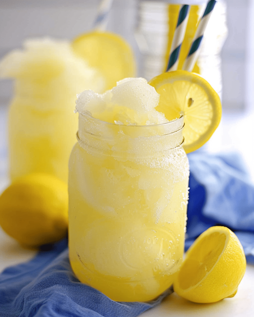 Lemonade Slushies