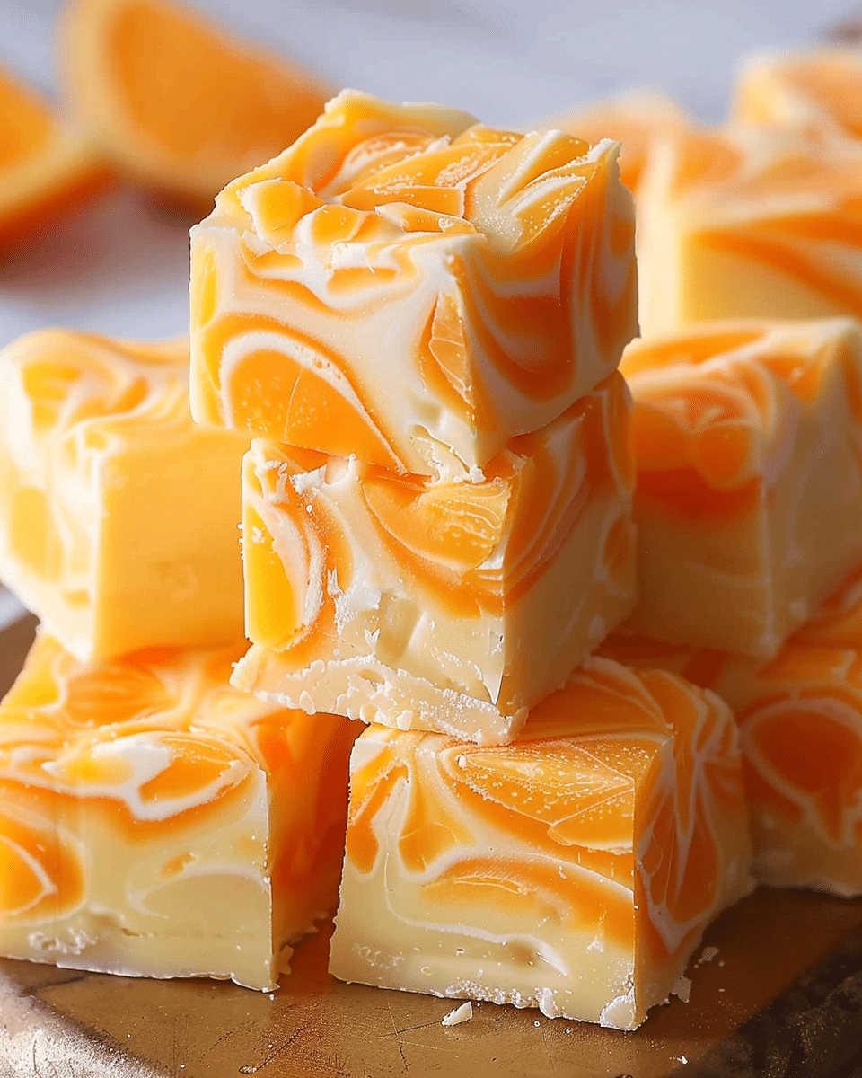 Creamsicle Fudge