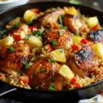 Pineapple chicken rice