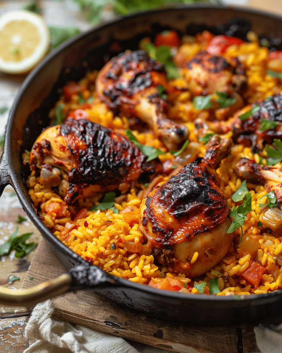 Nando’s Portuguese Chicken and Rice – One Pot Delightful Feast