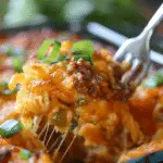 Crockpot Taco Hash Brown Casserole